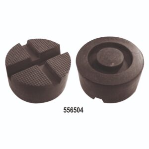 Car Jack Rubber Pad Dia 101mm Cross Slotted Heavy-Duty Rubber Support Pad