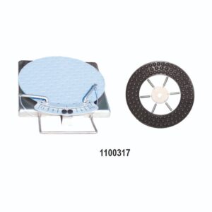 Wheel Alignment Turn Table for Truck / Buses with Scale       Size : L-480 mm , W-480mm, H-74 mm   ,                             Dia : 480 mm ,                                                      Weight : 45  kgs