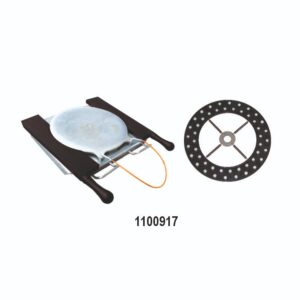 Sarv India Heavy-Duty 3D Wheel Alignment Turn Plate with Rubber Stopper