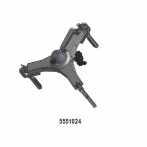 Three Point Clamp for Wheel Alignment Measuring Head (12”–25”) – OEM Compatible Self-Centering Clamp