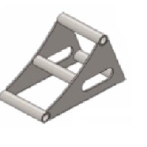 Heavy-Duty Medium 12–25 Inch Metal Wheel Chock | Sarv India