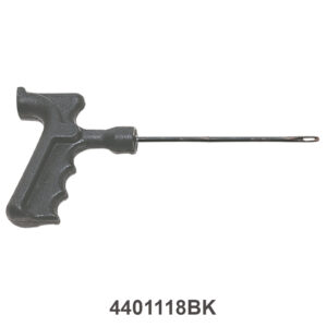 7" Close Eye Needle in Pistol Grip Handle Tyre Repair Tools   (Black)