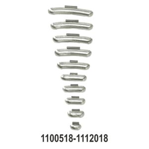 Wheel Balancing Weights for Steel Rims (5 g–120 g) | Clip-On Weights for Cars, SUVs & Light Trucks