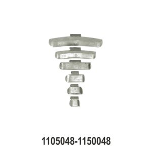 Wheel Balancing Weights for LCV Steel Rims (50 g–200 g) | Clip-On Weights for Commercial Wheels