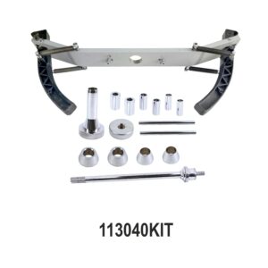 Motorcycle Wheel Clamp Kit – 40mm Shaft Universal Balancing Adapter Set