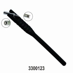 Tyre Valve Installation Tool with Valve Core Remover (Heavy Duty) Black