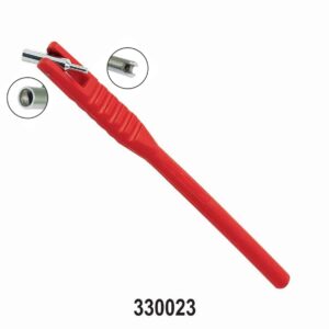 Tyre Valve Installation Tool with Valve Core Remover (Heavy Duty) Red
