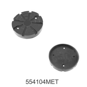 Round Rubber Pad for 2 Post Lifts Dia 123mm , Thickness 23mm (with steel plate)