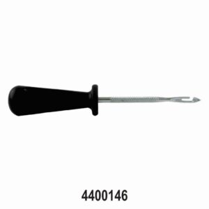 4" Split Eye Needle with knurling Tyre Repair Tool