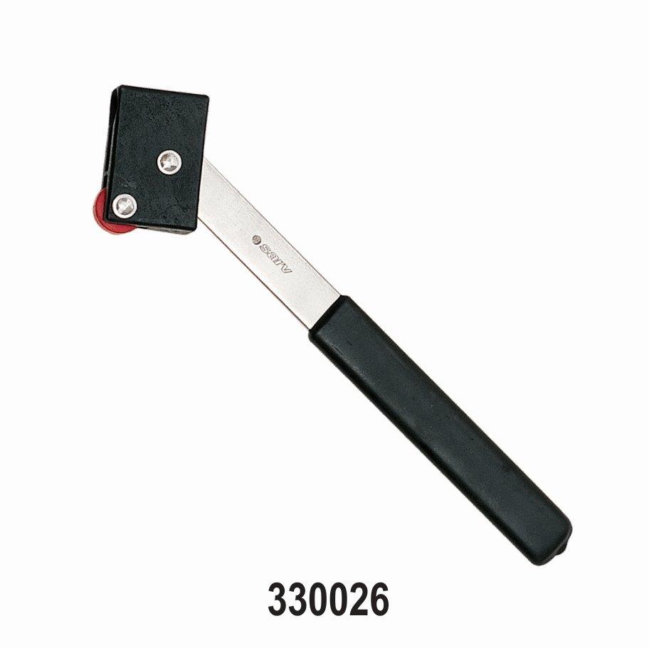 Steel Clamp ON Tyre Valve Installation Tool with Plastic Roller