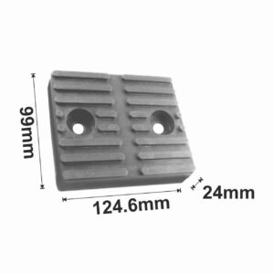 Rectangular 2 post lift, 4 post Lift and alignment lift Rubber pad