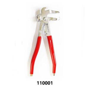 Wheel Balancing Weight Plier& Hammer Tool (Premium) - Red Grip