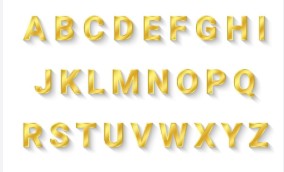 12mm Replaceable Tire Branding Letters A-Z Set